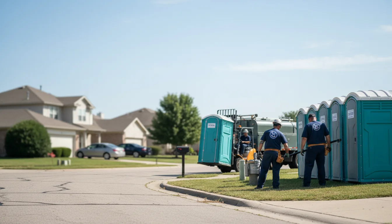 Porta Potty Rental in Hulbert, OK near me